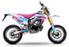 Kit déco 50cc Vent Derapage 2021-2022 X-Fast | autocollants moto | personnalisation 50cc | armysctv