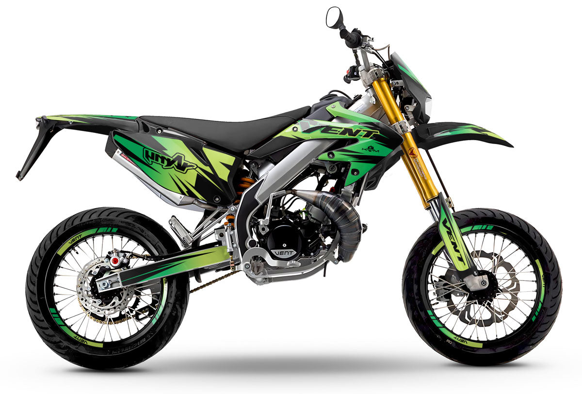 50cc Graphics kit Vent Derapage 2021-2022 X-Fast | motorcycle stickers | 50cc customization | armysctv