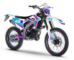 Kit déco Vent Baja 50cc 2023-2024 Artisse | autocollants moto | personnalisation 50cc | armysctv