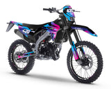 Kit déco Vent Baja 50cc 2023-2024 Blast | autocollants moto | personnalisation 50cc | armysctv