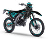 Dekor kit Vent Baja 50cc 2023-2024 Kalt | Motorradaufkleber | Personalisierung 50cc | armysctv