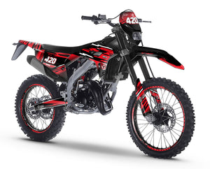 Kit déco Vent Baja 50cc 2023-2024 Dream | autocollants moto | personnalisation 50cc | armysctv
