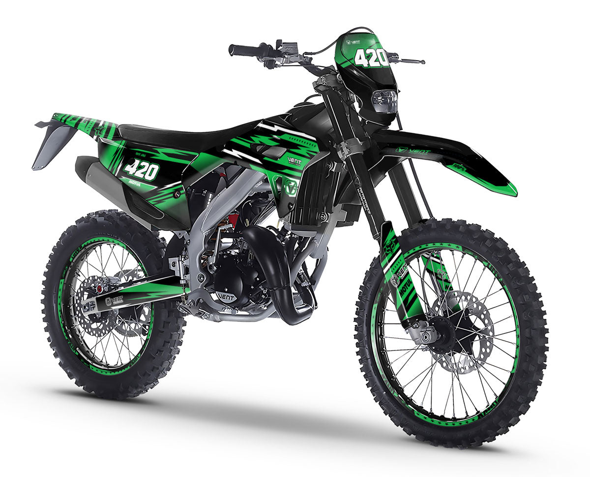 Graphics kit Vent Baja 50cc 2023-2024 Dream | motorcycle stickers | 50cc customization | armysctv