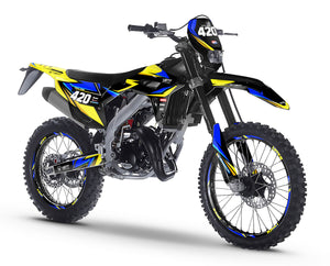 Kit déco Vent Baja 50cc 2023-2024 Finder | autocollants moto | personnalisation 50cc | armysctv