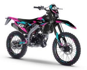 Kit déco Vent Baja 50cc 2023-2024 Finder | autocollants moto | personnalisation 50cc | armysctv