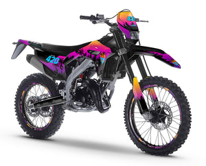 Graphics kit Vent Baja 50cc 2023-2024 Miami | motorcycle stickers | 50cc customization | armysctv