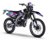 Graphics kit Vent Baja 50cc 2023-2024 MX Sky | motorcycle stickers | 50cc customization | armysctv