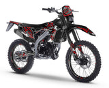Kit déco Vent Baja 50cc 2023-2024 Redrum | autocollants moto | personnalisation 50cc | armysctv