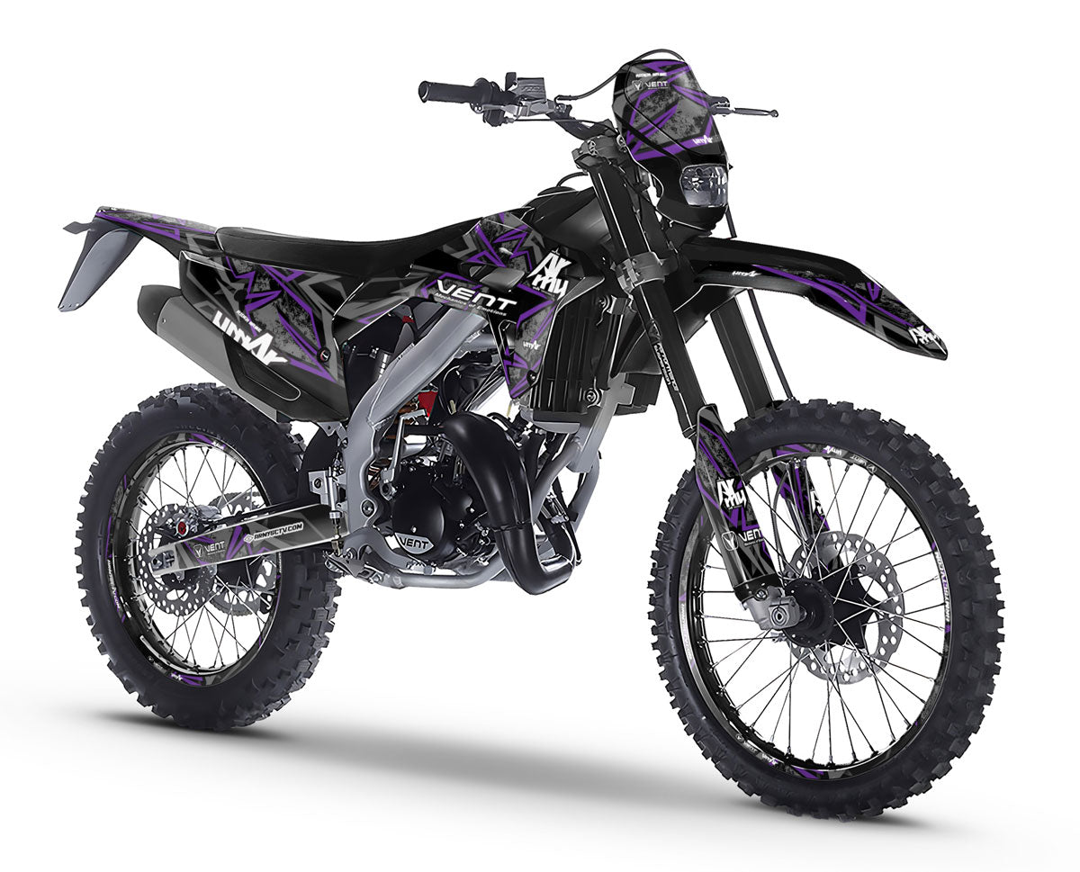 Graphics kit Vent Baja 50cc 2023-2024 Redrum | motorcycle stickers | 50cc customization | armysctv
