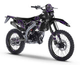 Kit déco Vent Baja 50cc 2023-2024 Redrum | autocollants moto | personnalisation 50cc | armysctv