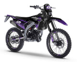 Kit déco Vent Baja 50cc 2023-2024 Septième | autocollants moto | personnalisation 50cc | armysctv