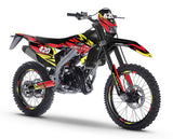 Kit déco Vent Baja 50cc 2023-2024 Stream | autocollants moto | personnalisation 50cc | armysctv