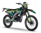 Kit déco Vent Baja 50cc 2023-2024 Stream | autocollants moto | personnalisation 50cc | armysctv