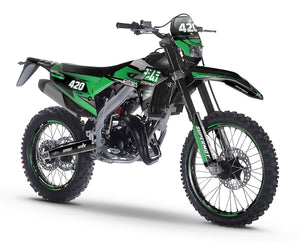 Kit déco Vent Baja 50cc 2023-2024 Yoshi | autocollants moto | personnalisation 50cc | armysctv