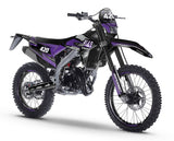 Kit déco Vent Baja 50cc 2023-2024 Yoshi | autocollants moto | personnalisation 50cc | armysctv