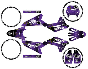 Kit déco 50cc Vent Derapage 50cc 2023-2024 Army Fox | autocollants moto | personnalisation 50cc | armysctv