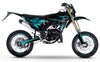 Dekor kit 50cc Vent Derapage 50cc 2023-2024 Kalt | Motorradaufkleber | 50cc Personalisierung | armysctv