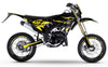 Dekor kit 50cc Vent Derapage 50cc 2023-2024 Kalt | Motorradaufkleber | 50cc Personalisierung | armysctv