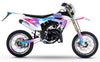 Dekor kit 50cc Vent Derapage 50cc 2023-2024 X-Fast | Motorradaufkleber | 50cc Personalisierung | armysctv