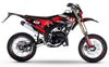50cc Graphics kit Vent Derapage 50cc 2023-2024 Yoshi | motorcycle stickers | 50cc customization | armysctv