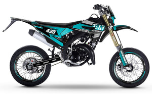 Kit déco 50cc Vent Derapage 50cc 2023-2024 Yoshi | autocollants moto | personnalisation 50cc | armysctv