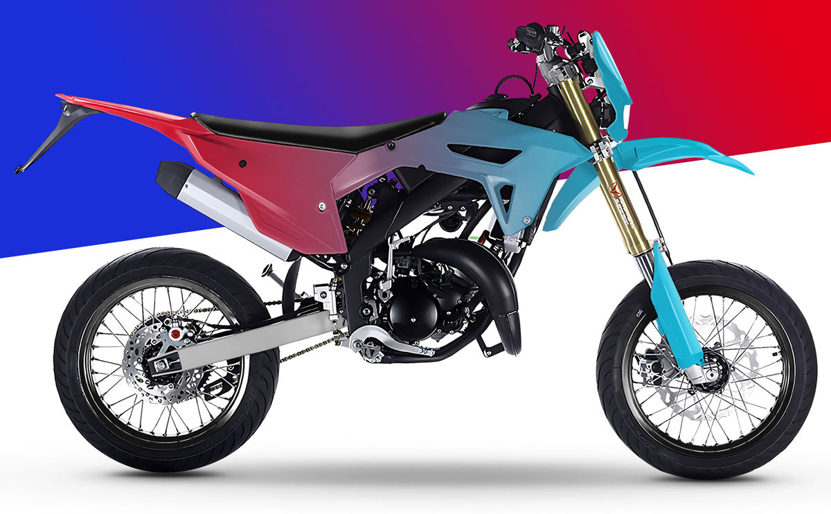 Kit déco 100% perso Vent Derapage 50cc 2023-2024 | autocollants moto | personnalisation 50cc | armysctv