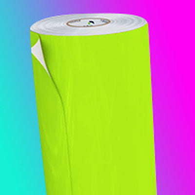 matière d'impression jaune fluo