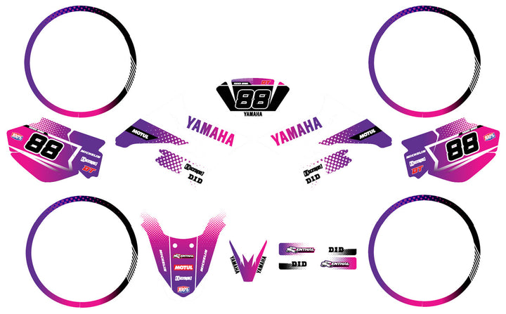 Kit déco moto 50cc - Toutes les options disponibles ! – Tagged Yamaha DT  2004-2012 – armysctv