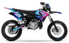 Deko-sett 50cc Yamaha DT 2004-2012 Army Blast | motorsykkelklistremerker | tilpasning 50cc | armysctv