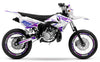 Kit pegatinas 50cc Yamaha DT 2004-2012 Estilo frío | pegatinas para moto | personalización 50cc | armysctv