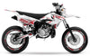 Kit pegatinas 50cc Yamaha DT 2004-2012 Estilo frío | pegatinas para moto | personalización 50cc | armysctv
