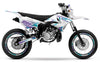 Kit pegatinas 50cc Yamaha DT 2004-2012 Estilo frío | pegatinas para moto | personalización 50cc | armysctv