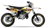 Kit déco 50cc pour Yamaha DT 2004-2012 Courtesy | autocollants moto | personnalisation 50cc | armysctv