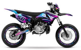 Kit déco 50cc Yamaha DT 2004-2012 Crazy Style | autocollants moto | personnalisation 50cc | armysctv