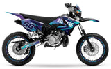 Kit déco 50cc Yamaha DT 2004-2012 Crazy Style | autocollants moto | personnalisation 50cc | armysctv