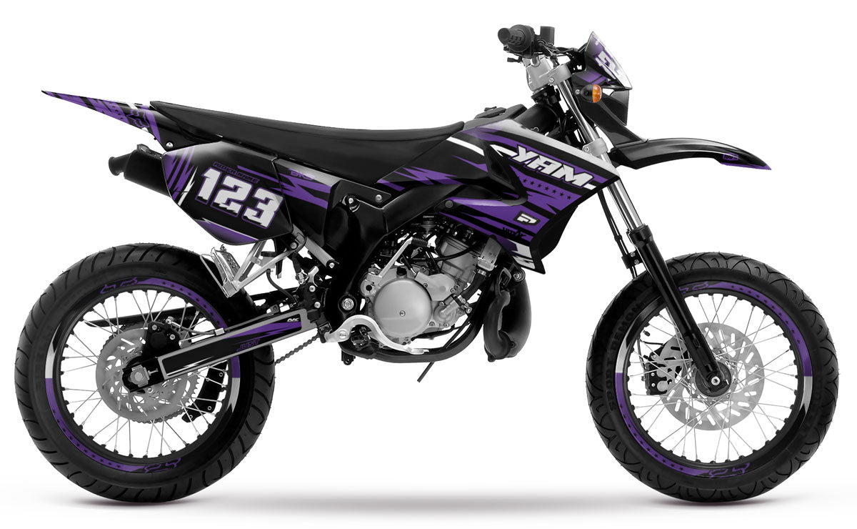 Dekor kit 50cc Yamaha 2004-2012 Army Dream | Motorradaufkleber | 50cc Personalisierung | armysctv