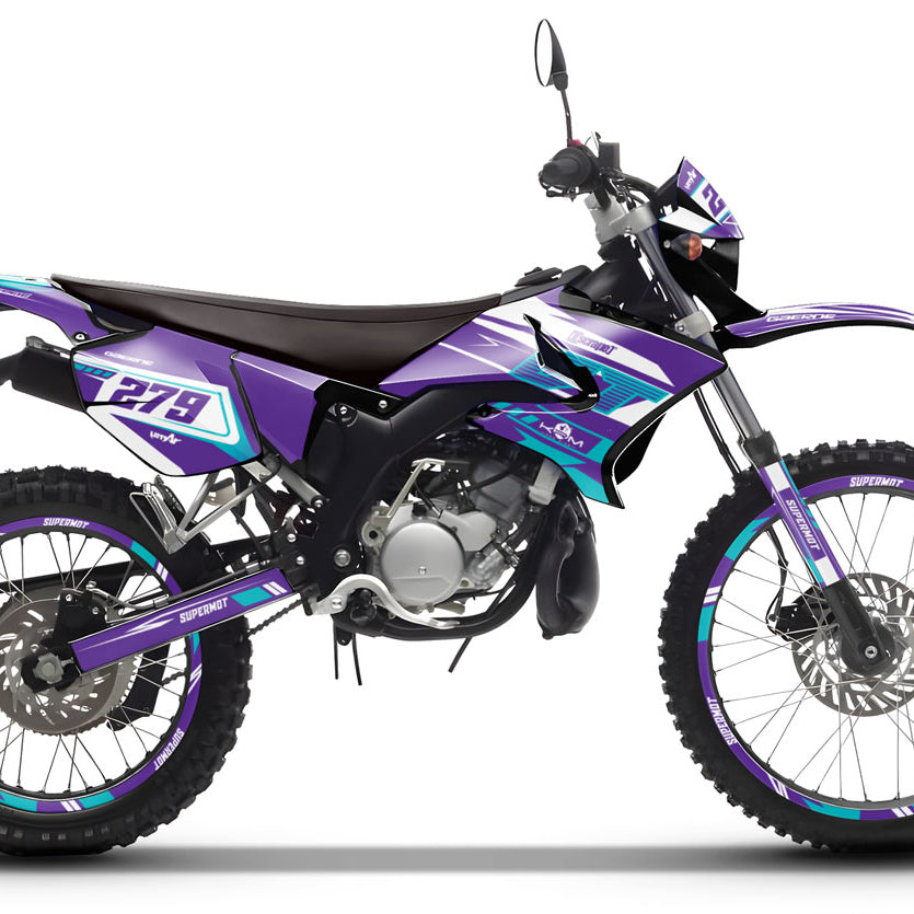 Kit pegatinas Yamaha DT-R 50cc 2004-2012 Ninesky