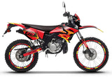 Kit déco Yamaha DT-R 50cc 2004-2012 Ninesky | autocollants moto | personnalisation 50cc | armysctv