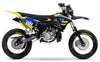 50cc Graphics kit Yamaha DT 2004-2012 Army Finder | motorcycle stickers | 50cc customization | armysctv