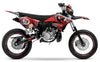 Kit pegatinas 50cc Yamaha DT 2004-2012 Arigato | pegatinas para moto | personalización 50cc | armysctv