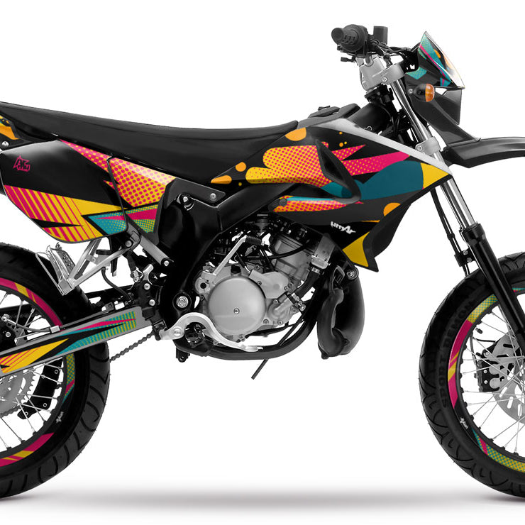 Kit déco 50cc pour Yamaha DT 2004-2012 Shape
