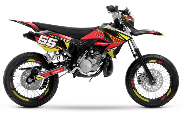 Graphic kit 50cc Yamaha DT 2004-2012 Stream