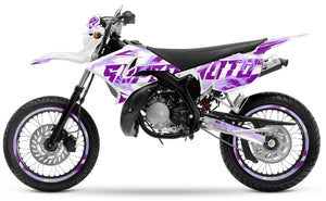 Kit déco 50cc pour Yamaha DT 2004-2012 Superlight | autocollants moto | personnalisation 50cc | armysctv