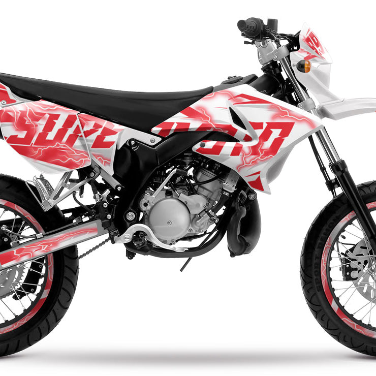 50cc Graphic decals for Yamaha DT 2004-2012 Superlight