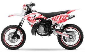 Kit déco 50cc pour Yamaha DT 2004-2012 Superlight | autocollants moto | personnalisation 50cc | armysctv