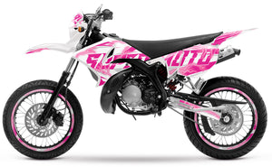 Kit déco 50cc pour Yamaha DT 2004-2012 Superlight | autocollants moto | personnalisation 50cc | armysctv
