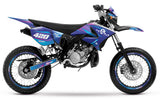 Kit déco 50cc pour Yamaha DT 2004-2012 Valentino | autocollants moto | personnalisation 50cc | armysctv