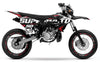 Kit pegatinas 50cc para Yamaha DT 2004-2012 Visión | pegatinas para moto | personalización 50cc | armysctv
