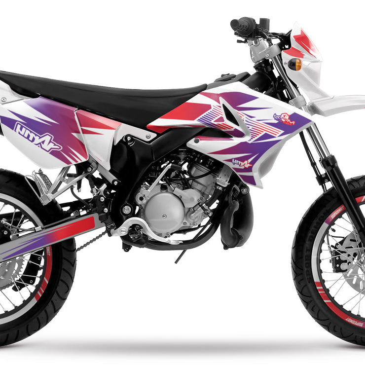 Graphic decals 50cc Yamaha DT 2004-2012 X-Fast