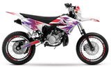 Kit déco 50cc Yamaha DT 2004-2012 X-Fast | autocollants moto | personnalisation 50cc | armysctv